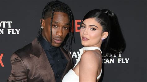 travis scott and kylie jenner|travis scott current girlfriend.